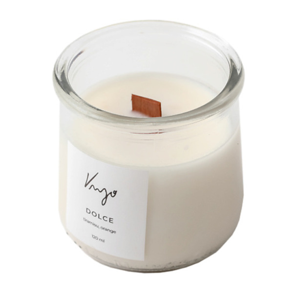 VENZO HARMALA Ароматическая свеча тирамису, апельсин 120