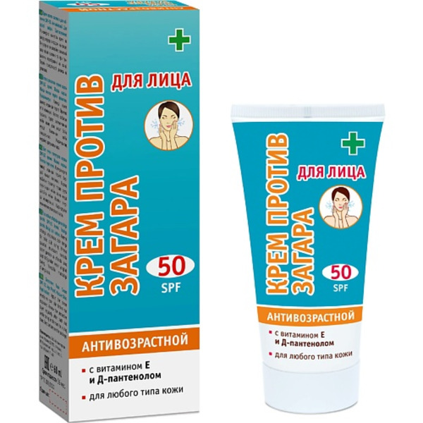 SUN STYLE Крем против загара для лица SPF-50 антивозрастной 60