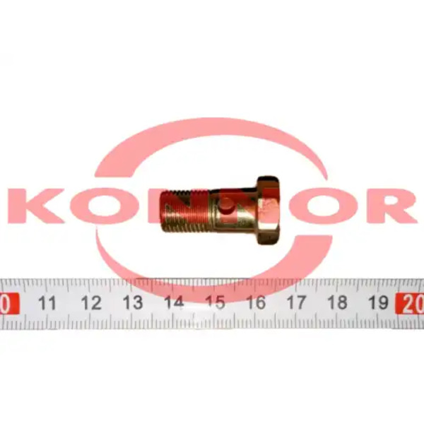 болт-штуцер крепления трубки дренажной к ТНВД! М10х1.0х21 ЯМЗ-238/7511/656/658 310122-П29. KONNOR