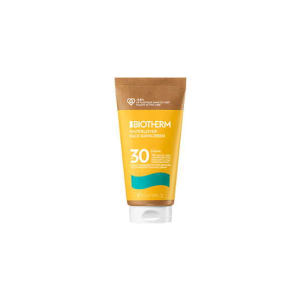 BIOTHERM Водостойкий увлажняющий солнцезащитный крем для лица Waterlover Face Sunscreen SPF30 50