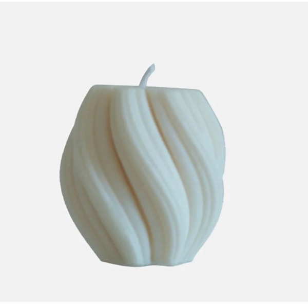 CANDLE ZEN Свеча интерьерная спираль/волна 90