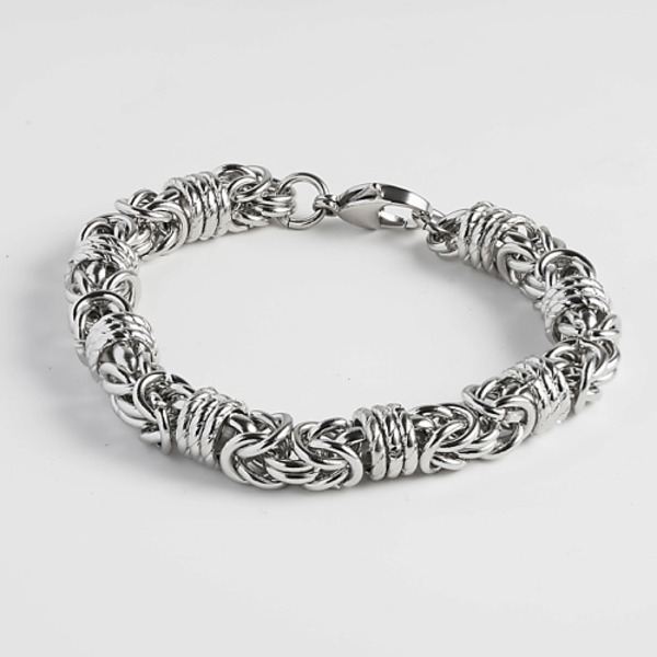 SHINE & BEAUTY Браслет титановая сталь 19 см