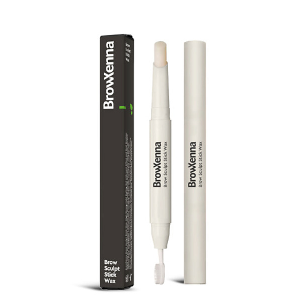 BROWXENNA Воск-стик для укладки и ухода за бровями с щеточкой Brow Sculpt Stick Wax