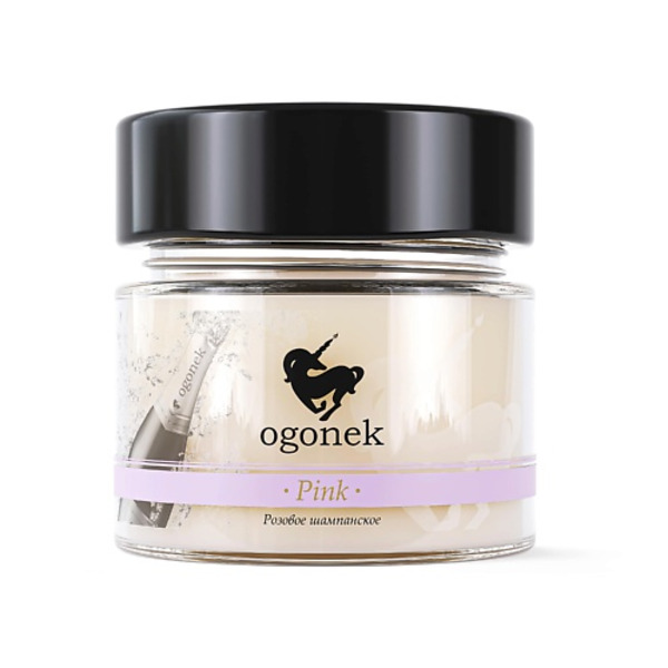 OGONEK РУЧНАЯ РАБОТА Свеча ароматическая декоративная Розе 100