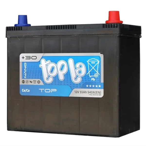 Автомобильный аккумулятор Topla 55 Ач обратная полярность D23L