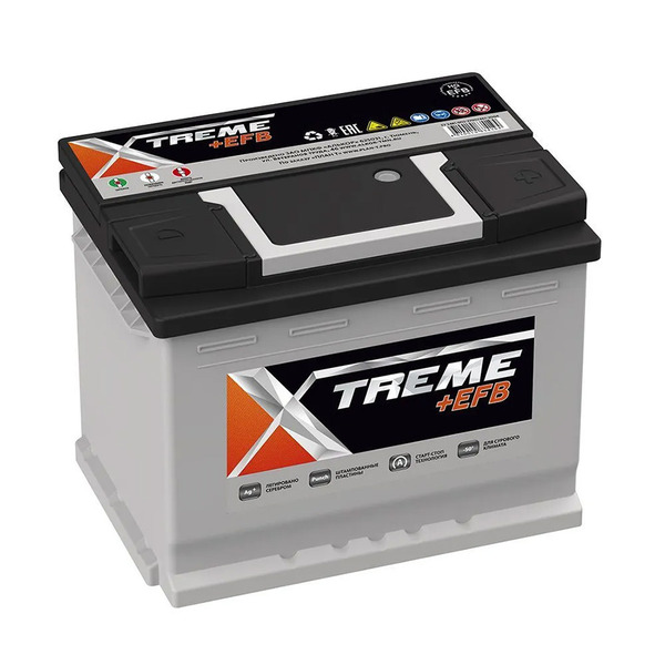 Автомобильный аккумулятор XTRim EFB 64 Ач прямая полярность L2