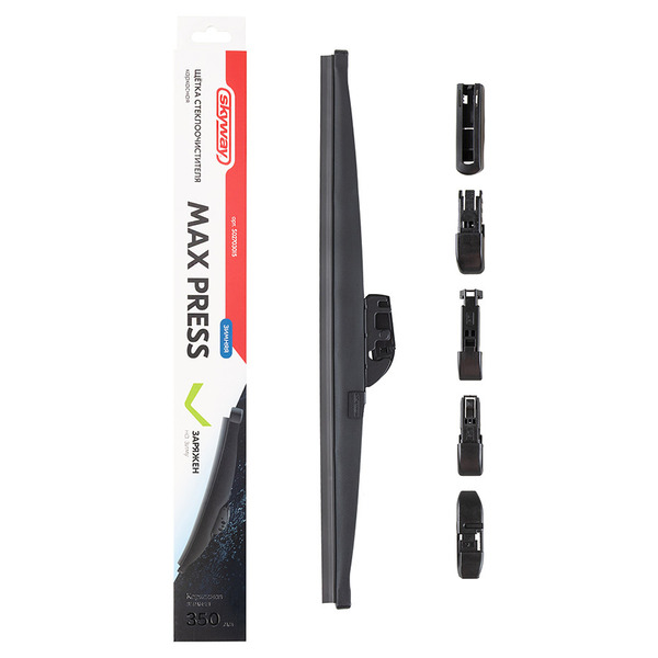 Щетка стеклоочистителя каркасная Skyway Max Press 350мм/14" (art.S02703015)