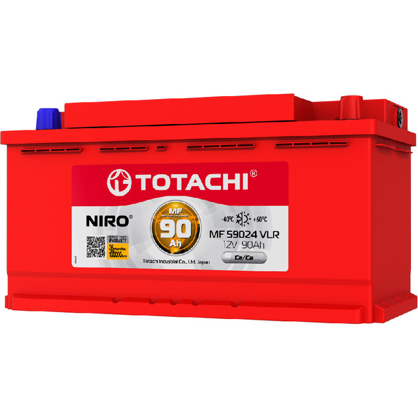 Автомобильный аккумулятор Totachi Niro MF 90 Ач обратная полярность L5