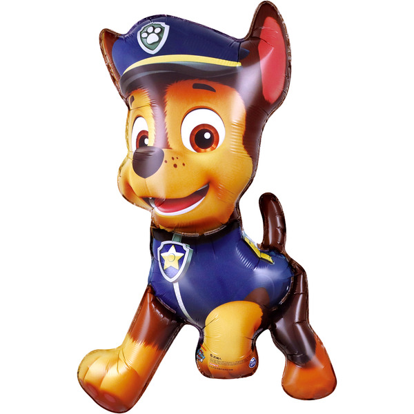 Шар (24"/61 см) Фигура, Щенок Полицейский, 1 шт. в уп.