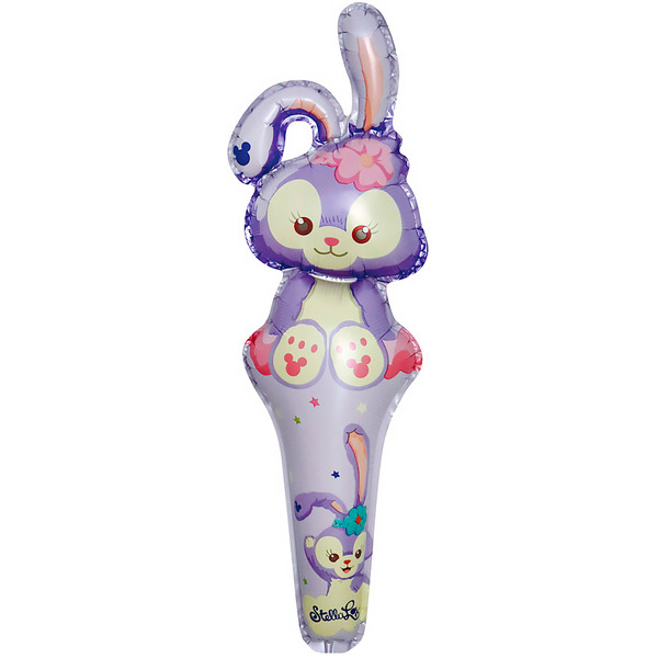 Шар ручной, с клапаном (24"/61 см) Фигура, Зайка, Сиреневый, 1 шт.