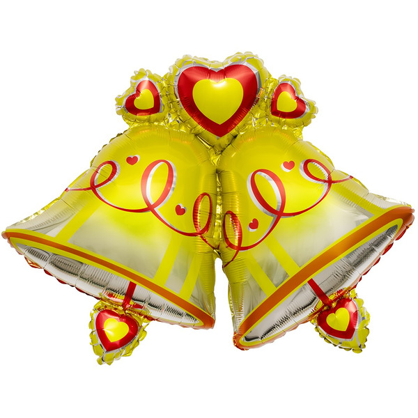 Шар (35"/89 см) Фигура, Колокольчики, 1 шт. в уп.