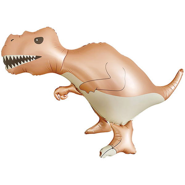 Шар 3D (37"/94 см) Фигура, Динозавр Тираннозавр, Сатин, 1 шт.