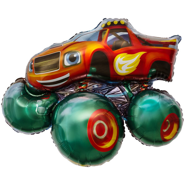 Шар (35"/89 см) Фигура, Джип, 1 шт. в уп.