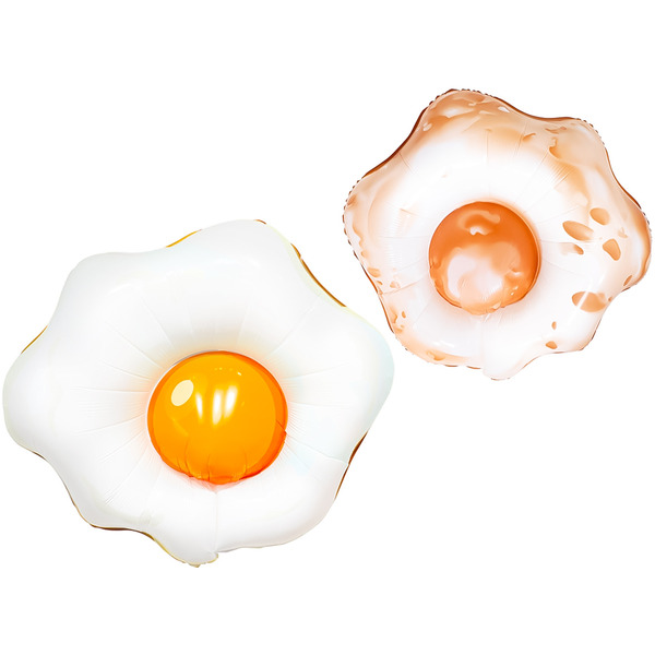 Шар (34"/86 см) Фигура, Яичница, 1 шт.