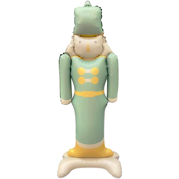 Шар 3D (49"/124 см) Фигура на подставке, Щелкунчик, Сатин, 1 шт. в уп.