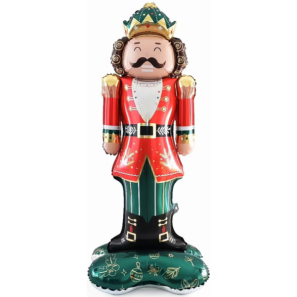 Шар 3D (59"/150 см) Фигура на подставке, Щелкунчик, 1 шт.