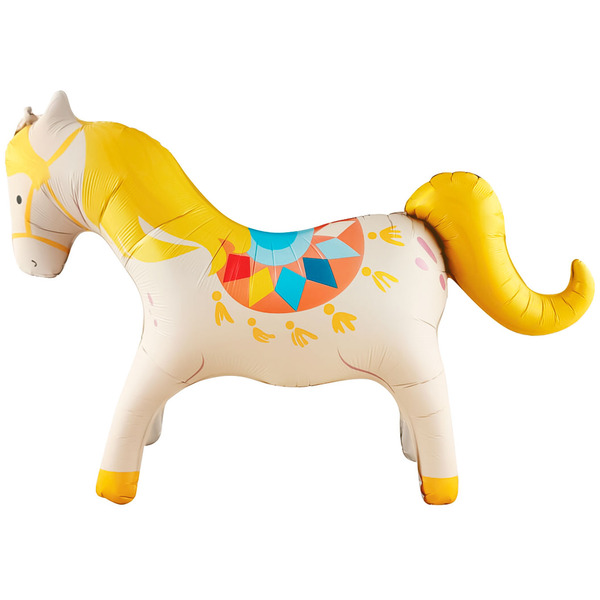 Шар 3D (46"/117 см) Фигура, Цирк, Любимая лошадка, 1 шт. в уп.