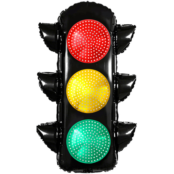 Шар (32"/81 см) Фигура, Светофор, 1 шт. в уп.