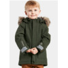 Куртка детская зимняя DIDRIKSONS KURE KIDS PARKA, тёмно-зелёный, 503826 (Размер: 90 )