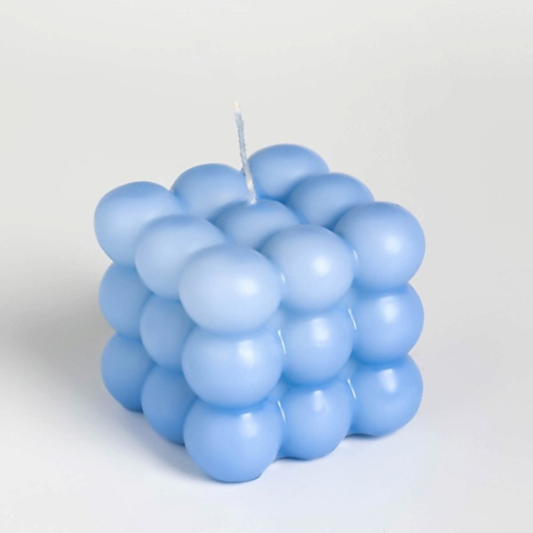 БОГАТСТВО АРОМАТА Свеча фигурная "Бабл куб"