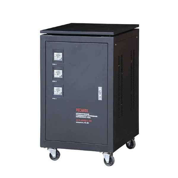 Стабилизатор напряжения Ресанта АСН 45000/3-ЭМ 63/4/14