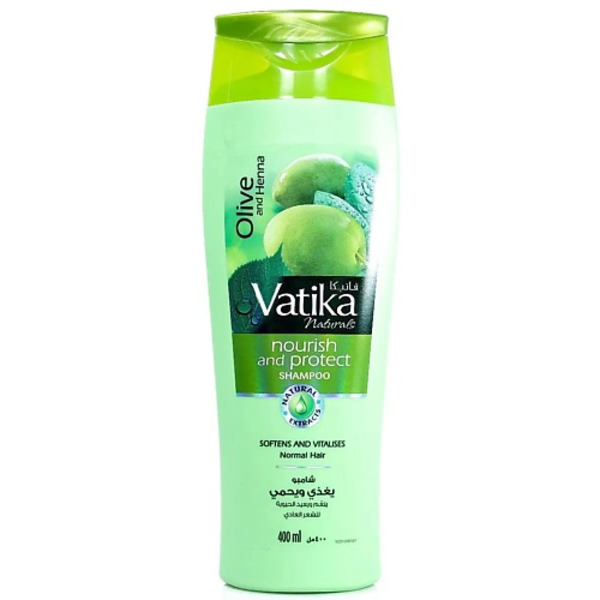 DABUR Шампунь питание и защита (Vatika Nourish&Protect) 400