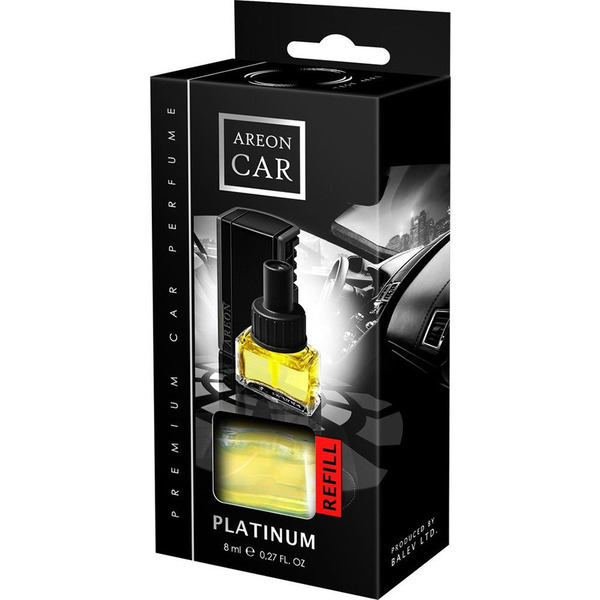 Ароматизатор Areon Aroma Box Black style Платина на дефлектор (art.704-022-MBLP)