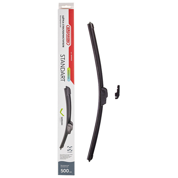 Щетка стеклоочистителя бескаркасная Skyway 500мм/20" (art.S02701023)