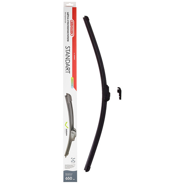 Щетка стеклоочистителя бескаркасная Skyway 660мм/26" (art.S02701027)