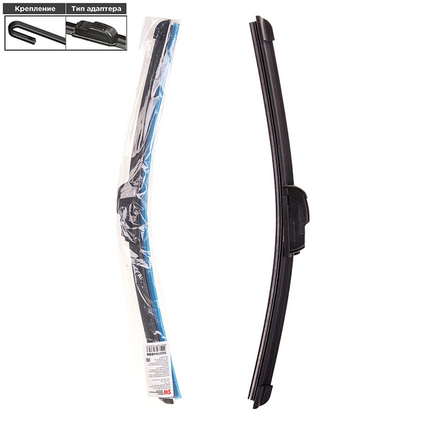 Щетка стеклоочистителя бескаркасная Skyway 430мм/17" (art.S02704006)