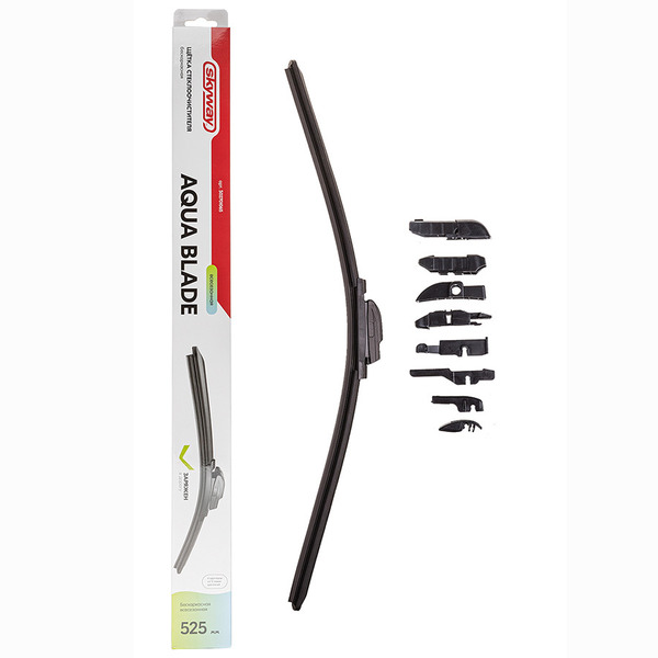 Щетка стеклоочистителя бескаркасная Skyway 530мм/21" (art.S02701065)