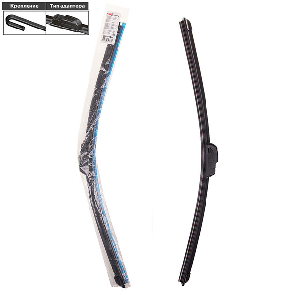 Щетка стеклоочистителя бескаркасная Skyway 530мм/21" (art.S02704010)