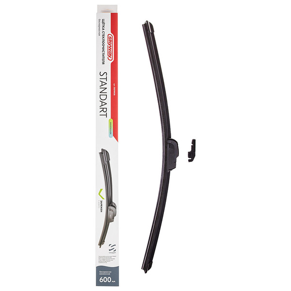 Щетка стеклоочистителя бескаркасная Skyway 600мм/24" (art.S02701026)