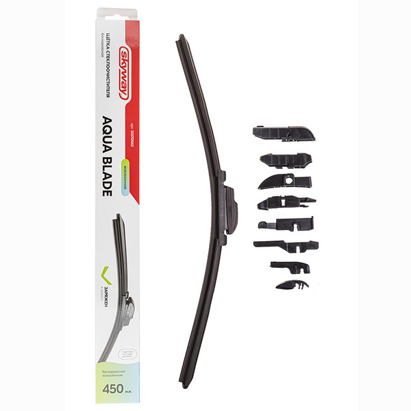 Щетка стеклоочистителя бескаркасная Skyway 450мм/18" (art.S02701062)