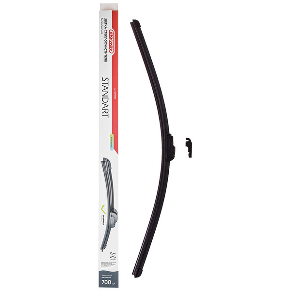 Щетка стеклоочистителя бескаркасная Skyway 710мм/28" (art.S02701028)