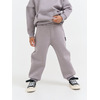 Джоггеры оверсайз "Пепел" с карманами утепленные