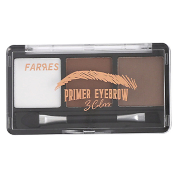 FARRES Тени для бровей "Primer Eyebrow" 3 цвета