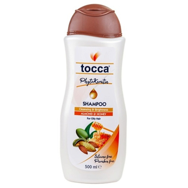 TOCCA Шампунь PhytoKeratin ALMOND & HONEY 500