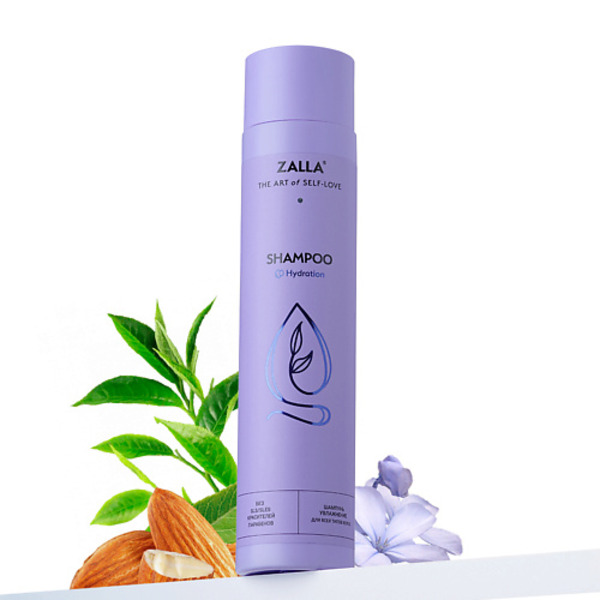 ZALLA Шампунь для волос "Увлажнение" 300