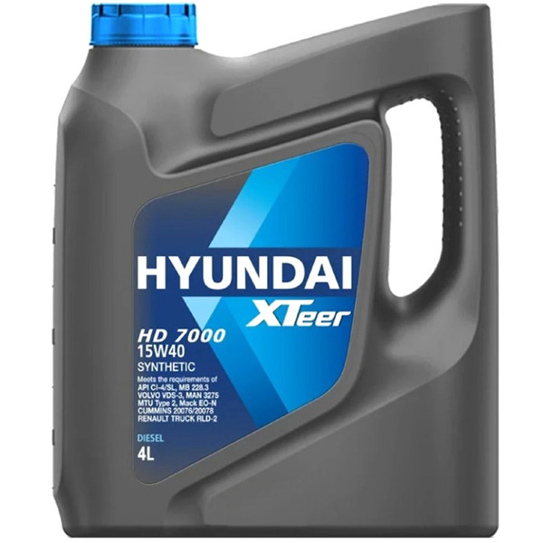 Масло моторное Hyundai XTeer HD 7000 15W-40 4л