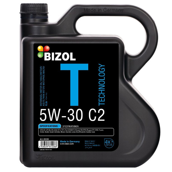 Моторное масло Bizol Technology 5W-30, 4 л