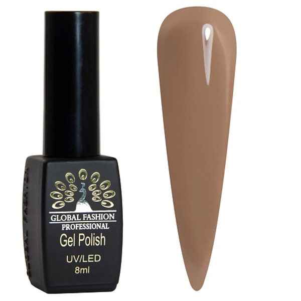 GLOBAL FASHION Гель-лак BLACK ELITE 001