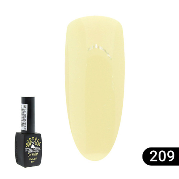 GLOBAL FASHION Гель-лак BLACK ELITE 001