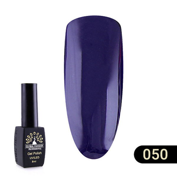 GLOBAL FASHION Гель-лак BLACK ELITE 001