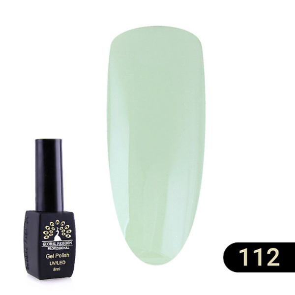 GLOBAL FASHION Гель-лак BLACK ELITE 001