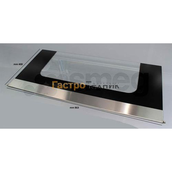 Стекло двери 692372418 для расстоечного шкафа LEV143XV-2, 45х90 см