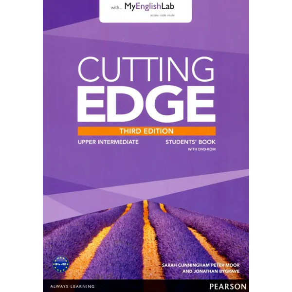 Cutting Edge. Upper Intermediate. Students" Book with MyEnglishLab access code (+DVD) (+ DVD)