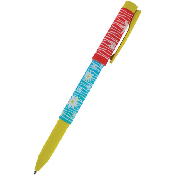 Ручка "FreshWrite. Ромашки", синяя