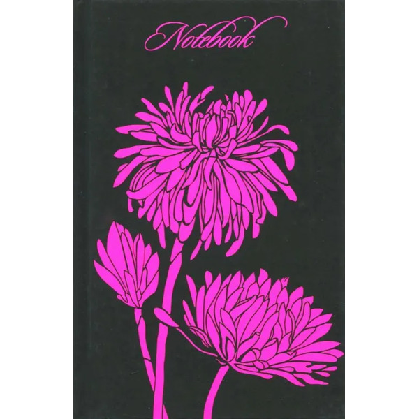 Записная книжка Notebook. Розовые цветы