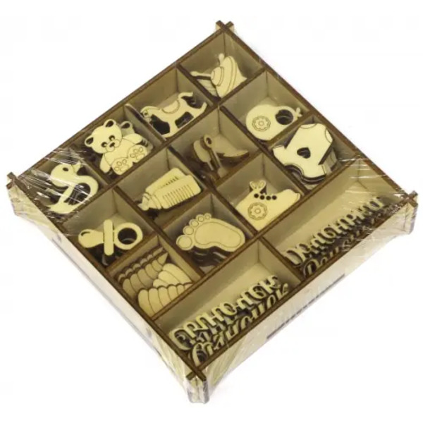 Набор украшений "Детский №1", 13,5х13,5 см